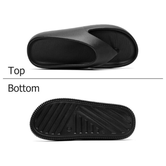 Unisex Sport Recovery Flip Flop Lightweight Thick Sole Cushion EVA Foam Size 43 - Picture 3 of 5